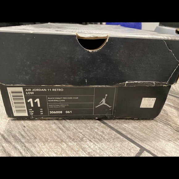 Air Jordan low top 11 retro 2002 release - Picture 2 of 3